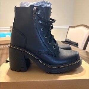 Dr. Martens Women's Jesy Black Lace-Up Boots